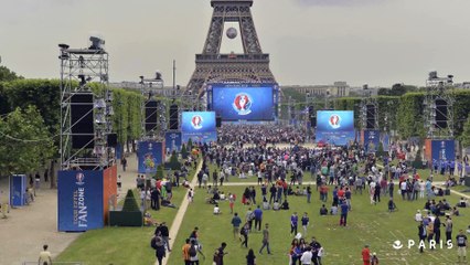 Rendez vous sur la Fan Zone de Paris