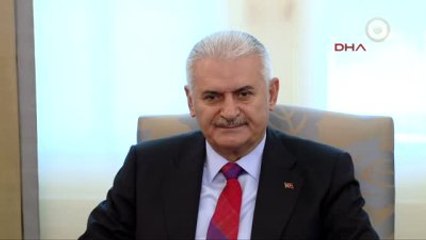 Başbakan Yıldırım, Anayasa Mahkemesi Başkanı Zühtü Arslan'ı Kabul Etti