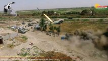 Дрон иракской армии. Запуск ракет ИРАМ по ДАИШ в Фаллудже