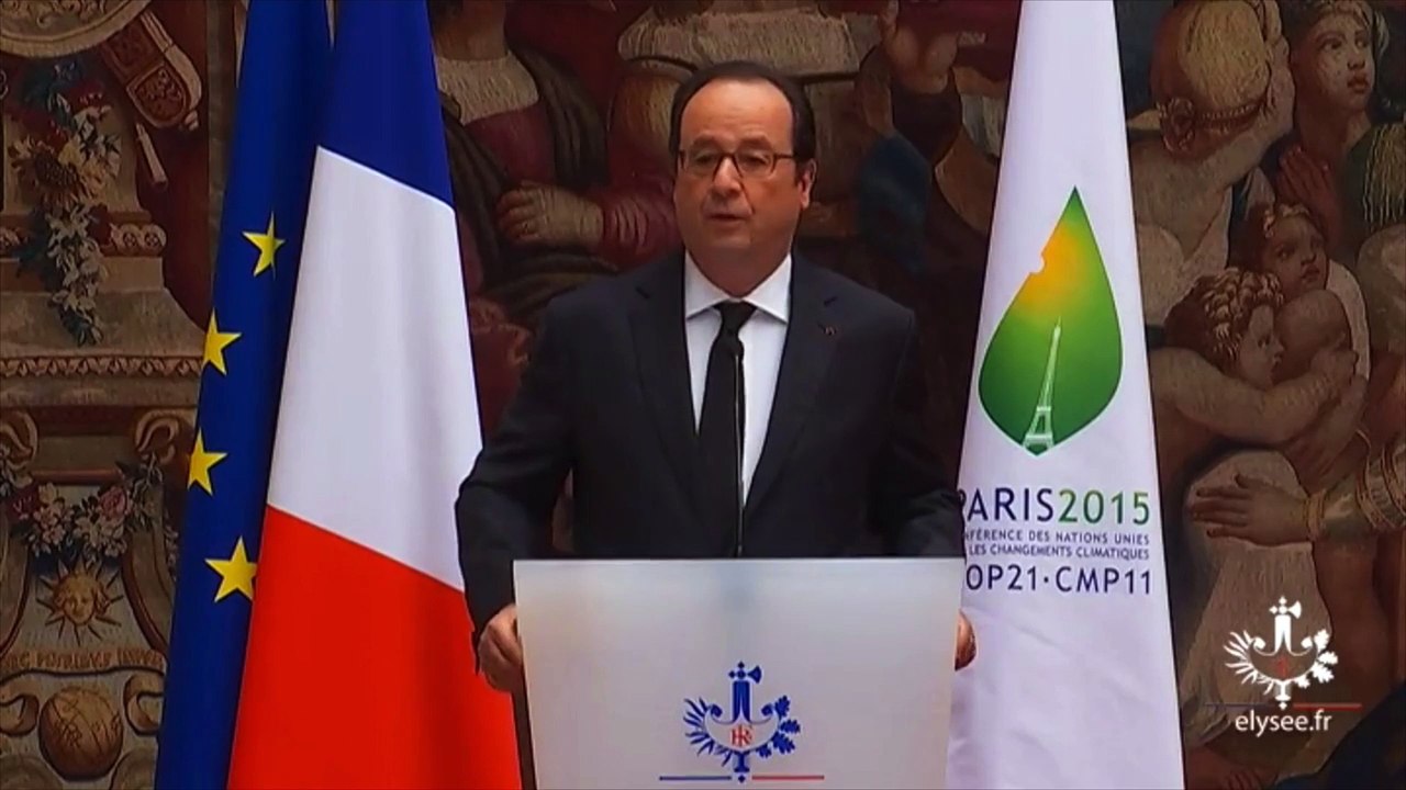COP21 : Hollande ratifie l'accord de Paris sur le climat