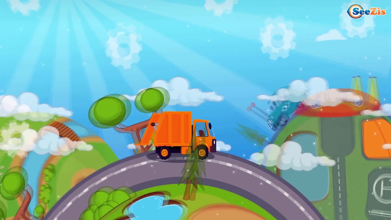 Мусоровоз Уборкин. Мультики про машинки. Волшебные линзы и новый друг. Сезон 1. Серия 7