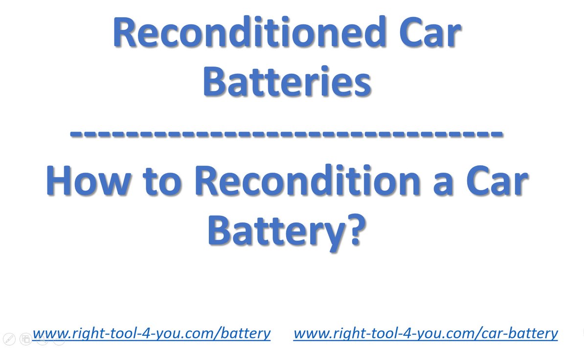Recondition a Lead Acid Battery, Don't Buy A New One - The DIY Life