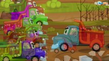 Cars Cartoons for children. Garbage Truck Cleanery. Trucks attack. Videos for Kids