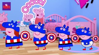 Peppa Pig Eating Ice Cream With Mother - Nursery Rhymes Funny Songs