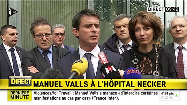 J'ai tenu à venir marquer la solidarité du Gouvernement vis-à-vis des équipes de l'hôpital Necker qui ont subi une agression intolérable