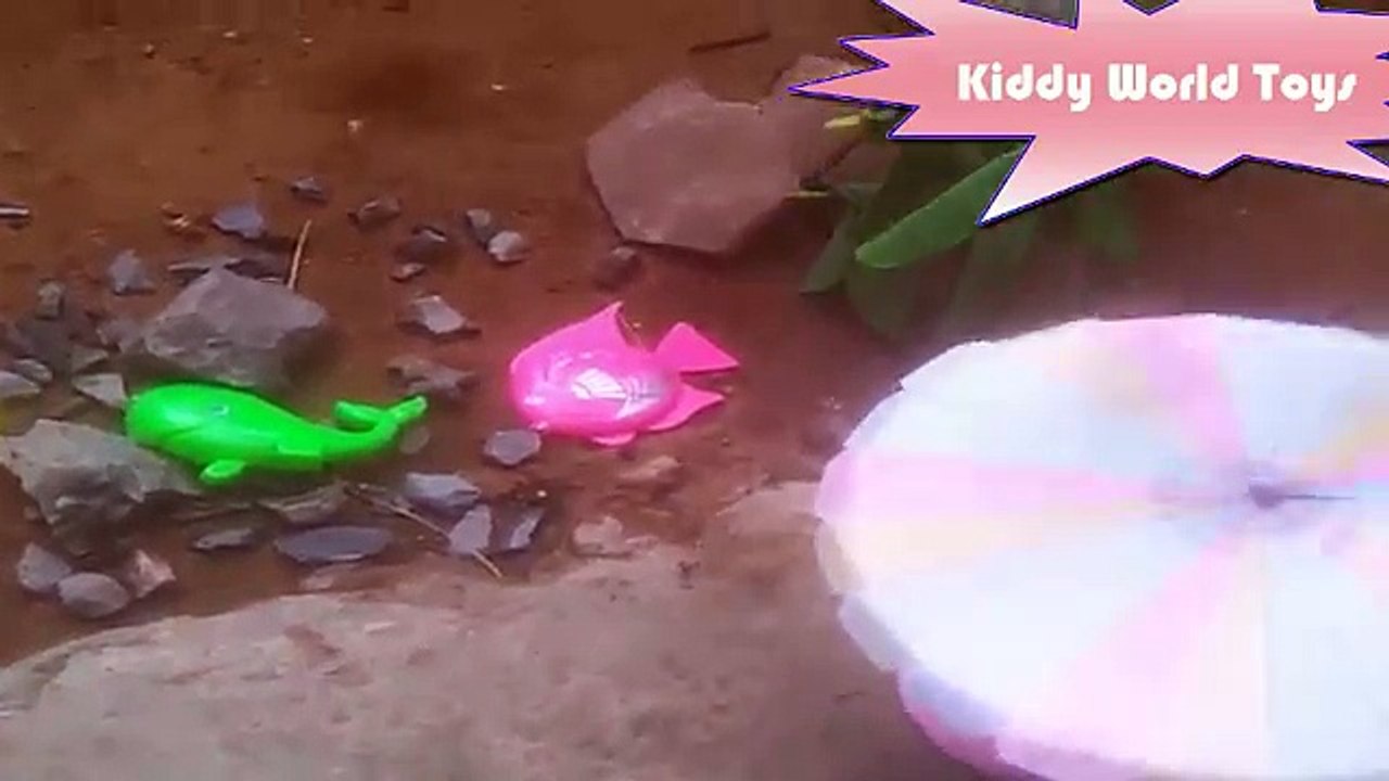 How to make place for fishing toys