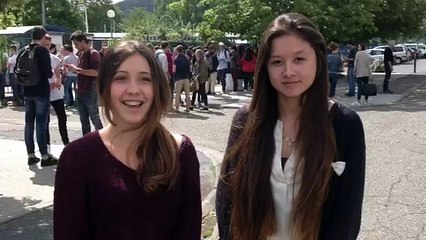 Bac philo à Villeneuve sur Lot (47) : Roxanne et Annie réagissent