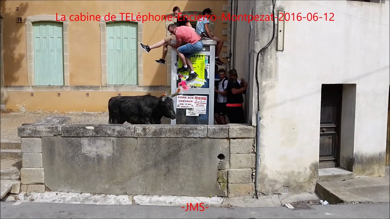 Encierro-CABINE TELéphonique-Montpezat-2016/06/12