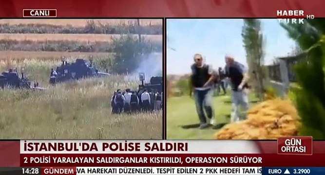 İstanbul'un Arnavutköy ilçesinde polis ekibine silahlı saldırı