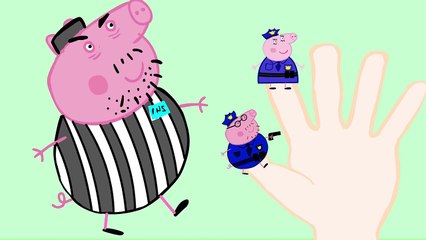 Tải video: Peppa pig Crying kidneping policeman Finger Family Nursery Rhymes Lyrics new episode Parody