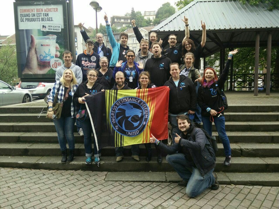 Operation #BlueMayBells - May 2016, Liège, Belgium