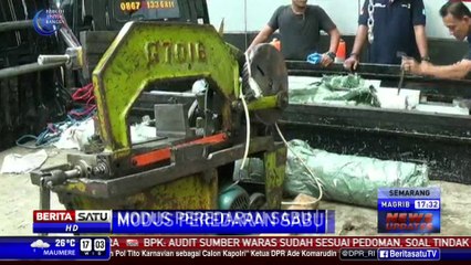 Penyelundupan Sabu Lewat Pipa Hindari X-Ray Terungkap