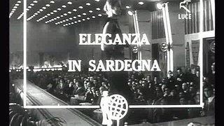 Eleganza in Sardegna - Sfilata alta moda a Sassari 15/11/1956