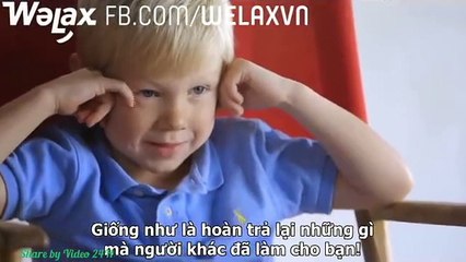bởi vì Chúa Giêsu đã làm điều tương tự với chúng ta , thốt ra từ miệng một đứa trẻ , thật ngạc nhiên