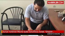 Suriye Türkmen Meclisi Şube Sorumlusu Solak: 