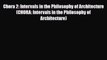 PDF Chora 2: Intervals in the Philosophy of Architecture (CHORA: Intervals in the Philosophy