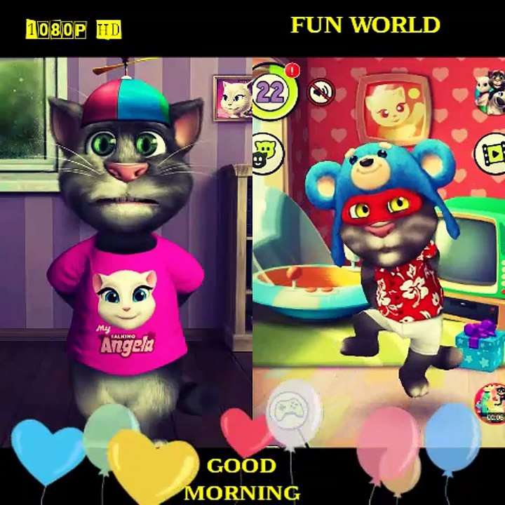 My talking Tom Good Morning