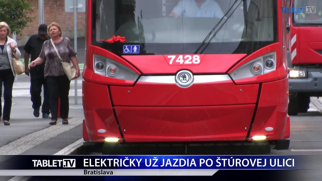 BRATISLAVA: Do centra mesta sa vrátili električky
