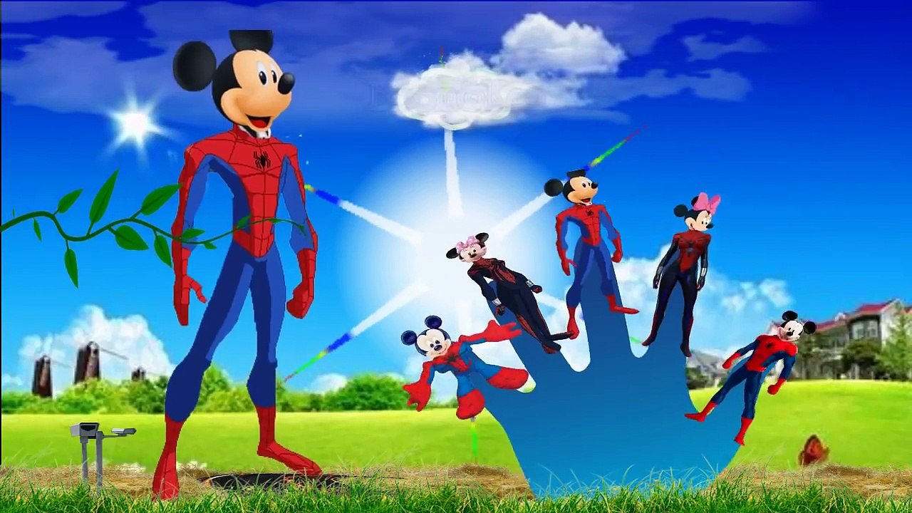 #MickeyMouse #FingerFamilySong  #Spiderman #FingerFamily   #NurseryRhyme Songs for Children