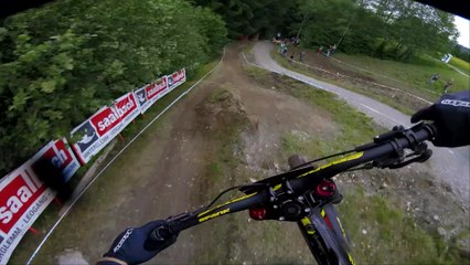 Adrénaline - VTT : La descente de Mick Hannah à Leogang en caméra embarquée