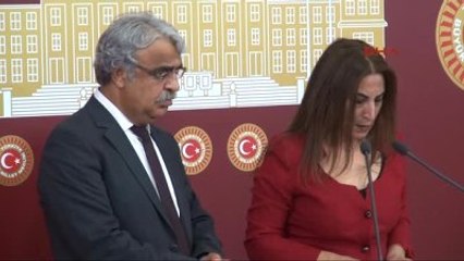 Mithat Sancar ve Aysel Tuğluk TBMM'de Basın Toplantısı Düzenledi 2