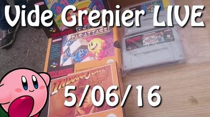 Vide Grenier LIVE - 5 Juin 2016