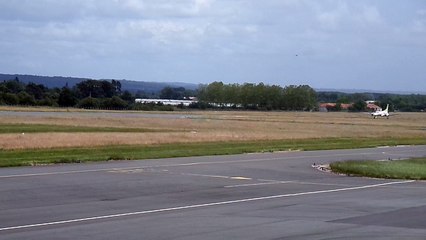Le premier avion en provenance de Nice atterrit à Bergerac