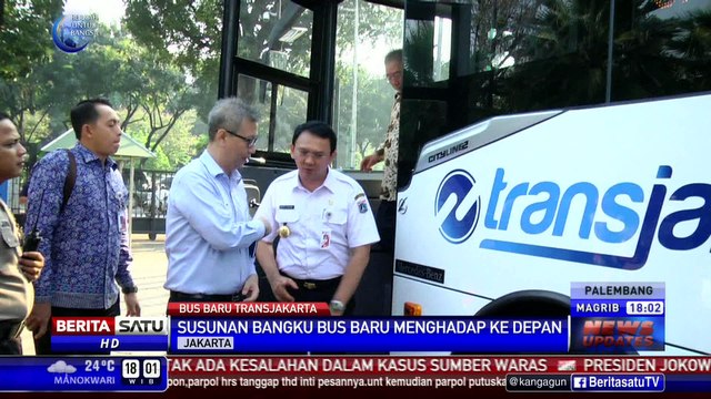 Pemprov DKI Beli 100 Bus Transjakarta Buatan Jerman