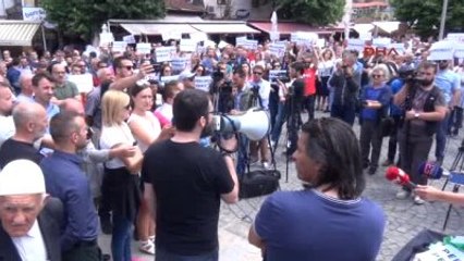 Çöken Binada Hayatını Kaybeden Ceneta İçin Stk'lar Protesto Düzenledi