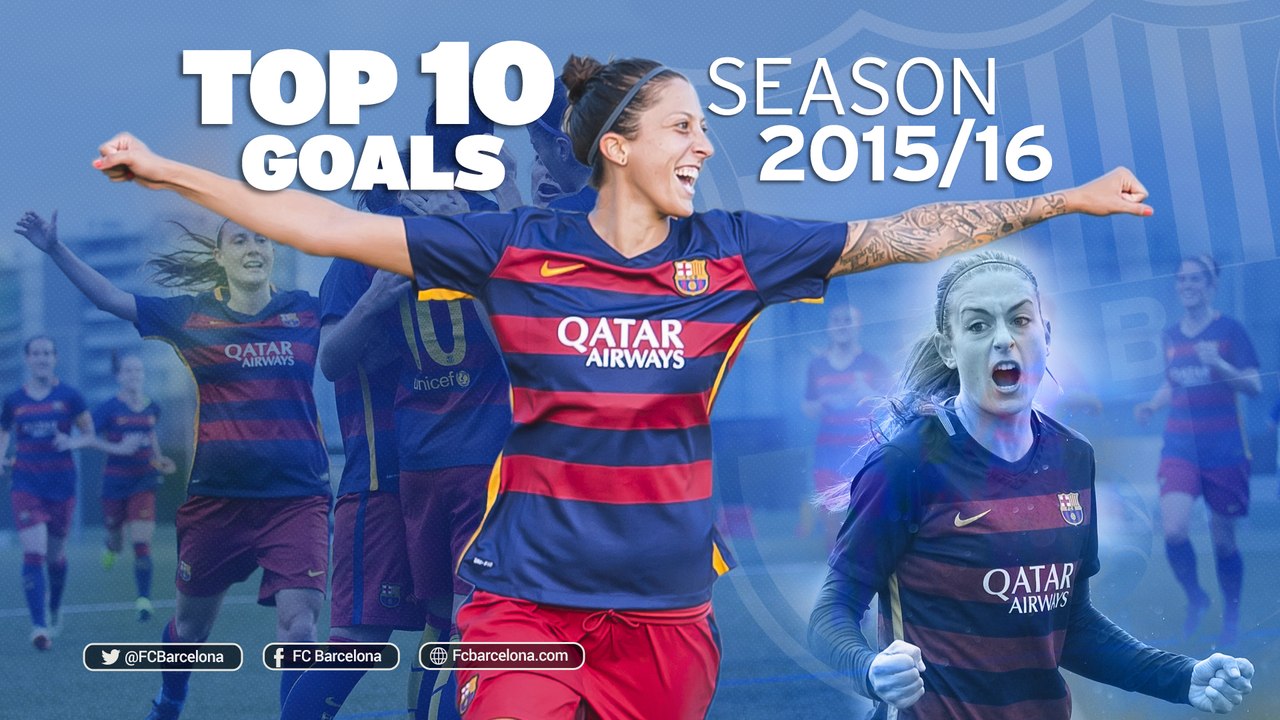 FCB Femení: FC Barcelona Women best goals - Season 2015/16