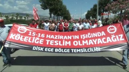 İzmir Disk Üyeleri, 15-16 Haziran'ın Yıldönümünde Bir Araya Geldi