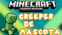 Como Tener Un Creeper De Mascota En Minecraft.