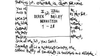 Derek Bailey & Ben Watson ‎-- 1/28 Silverfish Macronix (1992)