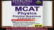 favorite   Sterling Test Prep MCAT Physics Practice Questions High Yield MCAT Physics Questions with