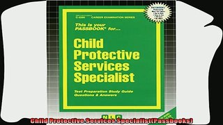 best book  Child Protective Services SpecialistPassbooks