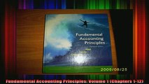 READ book  Fundamental Accounting Principles Volume 1 Chapters 112 Full EBook