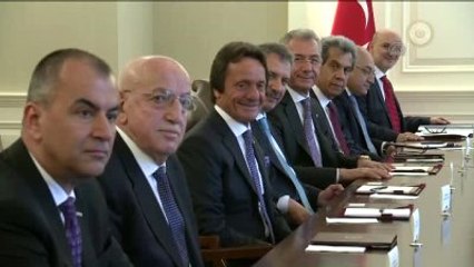 Başbakan Yıldırım, Deik Heyetini Kabul Etti