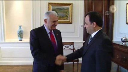 Başbakan Yıldırım, Anayasa Mahkemesi Başkanı Arslan'ı Kabul Etti