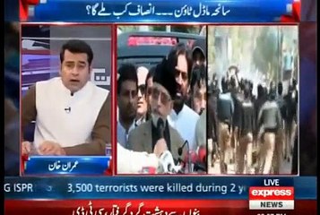 Anchor Imran Khan shows letter of govt regarding threats to Tahir ul Qadri