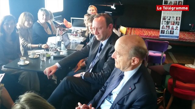 Vannes. Alain Juppé rencontre le réseau Femmes de Bretagne