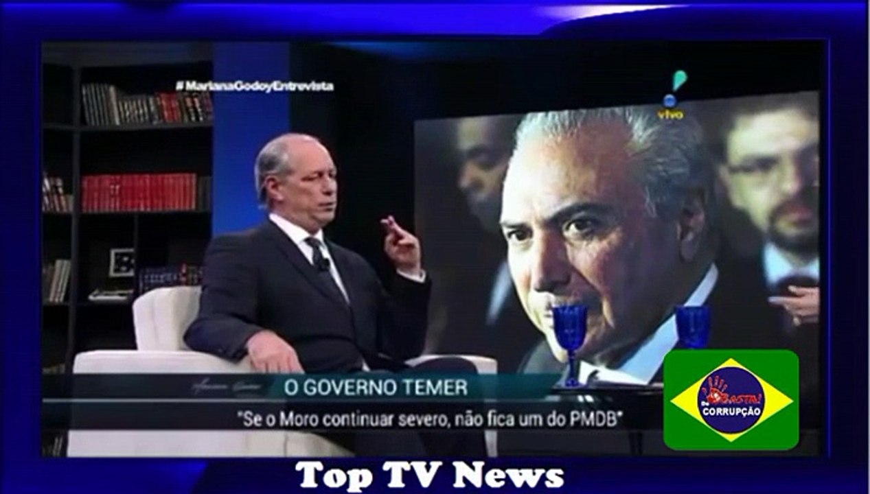 CIRO GOMES DESMASCARA GOV. TEMER, CUNHA ART.171 QUADRILHA DEU GOLPE NO BRASIL