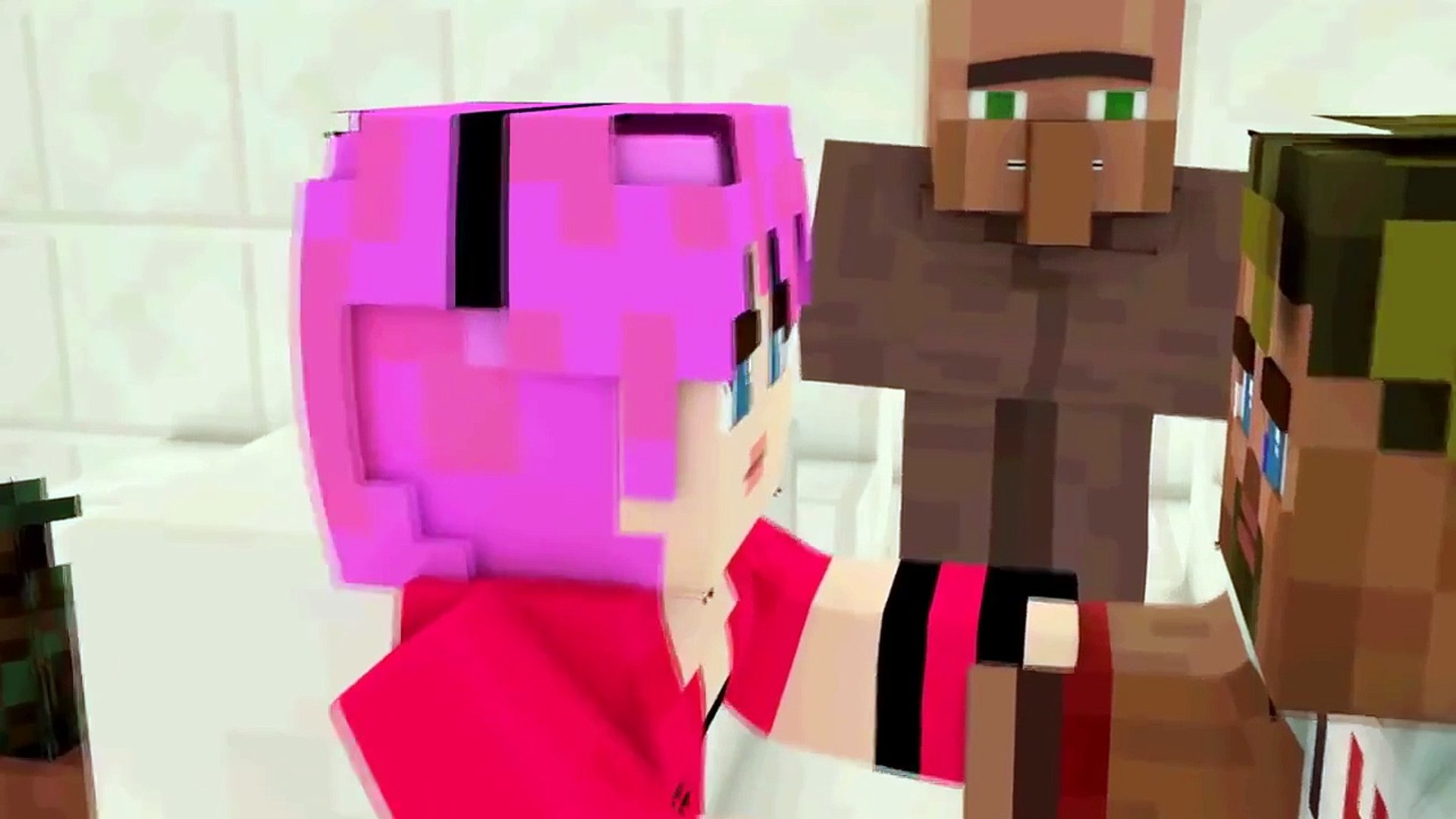 ⁣Диллерон и Миникотик Свадьба   Minecraft Мультики Майнкрафт Анимация