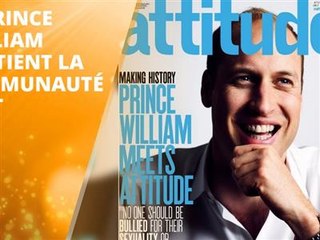 Le Prince William en une d'un magazine gay !