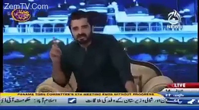 Hamza Ali Abbasi’s Blasting Reply To Those Who Are Bashing Him Due To His Talk About Ahmadis