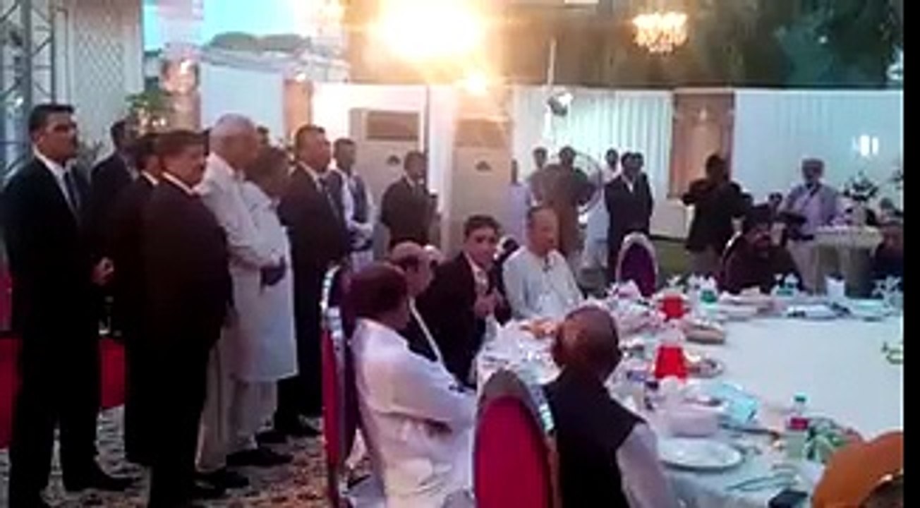 Charman #PPP  Bilawal Bhutto Zardari at Iftar dinne, hosetd by CM Sindh at CM House
