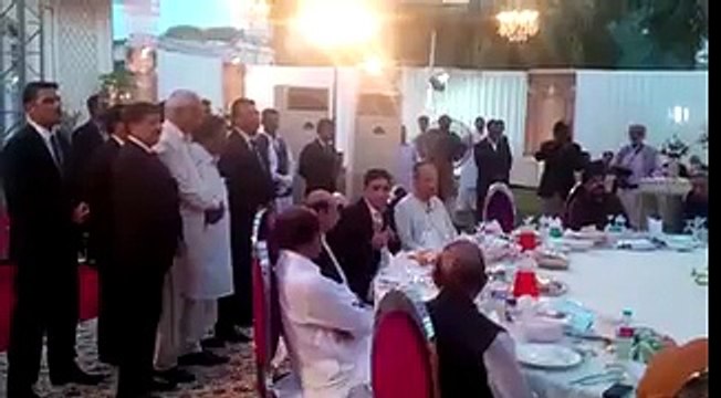 Charman #PPP Bilawal Bhutto Zardari at Iftar dinne, hosetd by CM Sindh at CM House