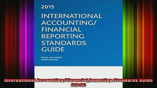READ book  International AccountingFinancial Reporting Standards Guide 2015 Full EBook