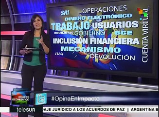 Ecuador: Estado efectúa operaciones entre usuarios y empresas