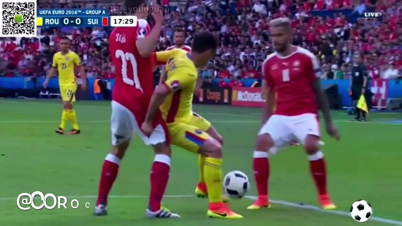 Romania 1-0  Switzerland #SUI #SWITZERLAND #Rou #Romania #futbol #fotboll #goals #goal #euro #football #futebol #euro2016 #love #best #gol