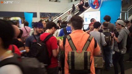 La monstrueuse file d'attente pour l'E3 2016